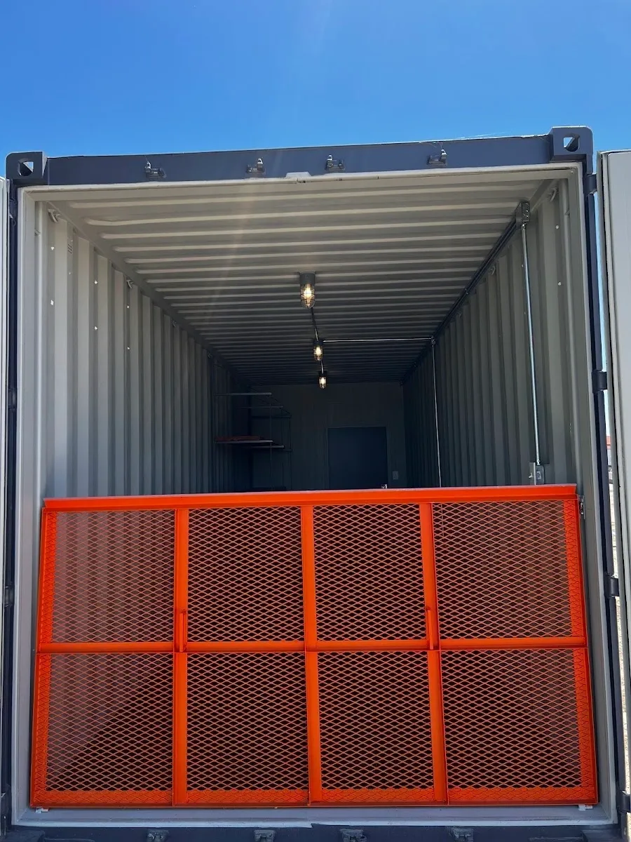 1-Trip 40-foot Shipping Container Office and Storage Combo RAL 7015 - Image 7