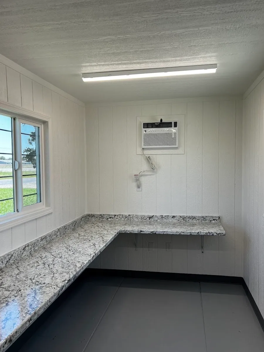 1-Trip 40-foot Shipping Container Office and Storage Combo RAL 7015 - Image 9