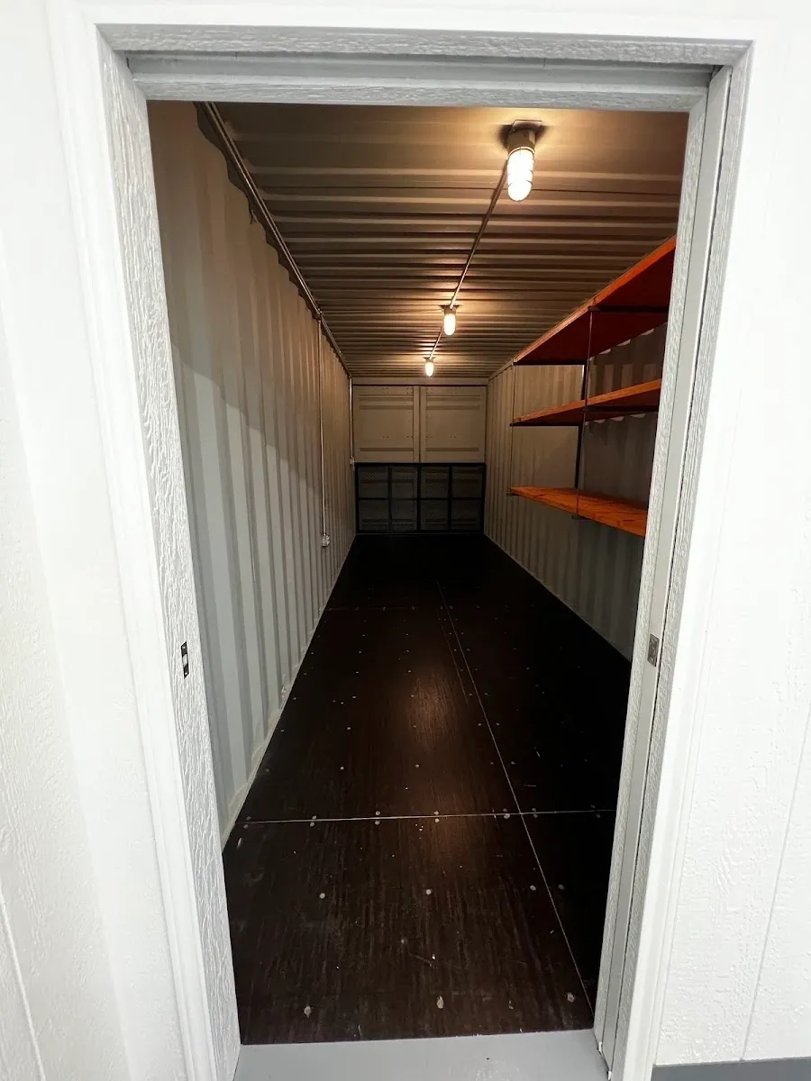 1-Trip 40-foot Shipping Container Office and Storage Combo RAL 7015 - Image 3