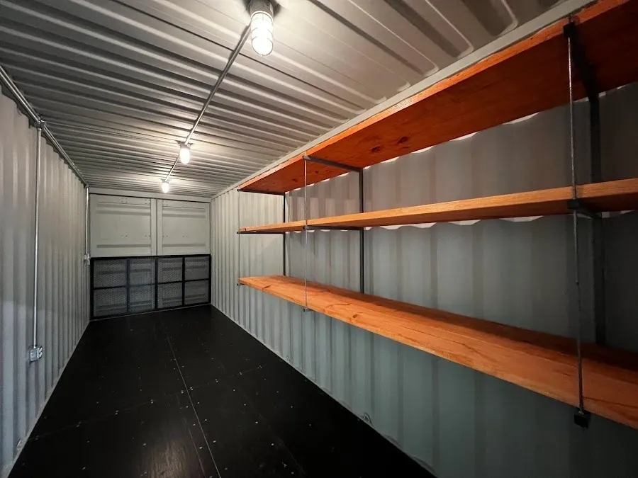 1-Trip 40-foot Shipping Container Office and Storage Combo RAL 7015 - Image 5