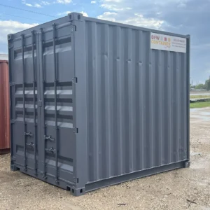 10-foot High Cube Shipping Container Refurbished