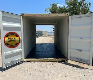 20-foot Double Door Shipping Container