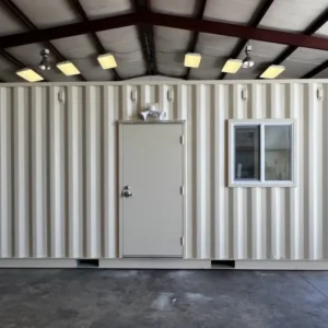 20-foot Shipping Container Office with Bathroom