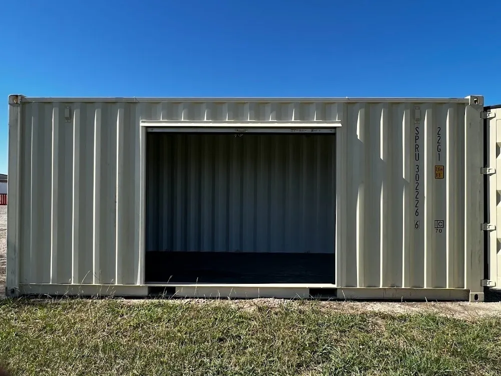 20-foot Shipping Container with Roll-Up Door - Image 4