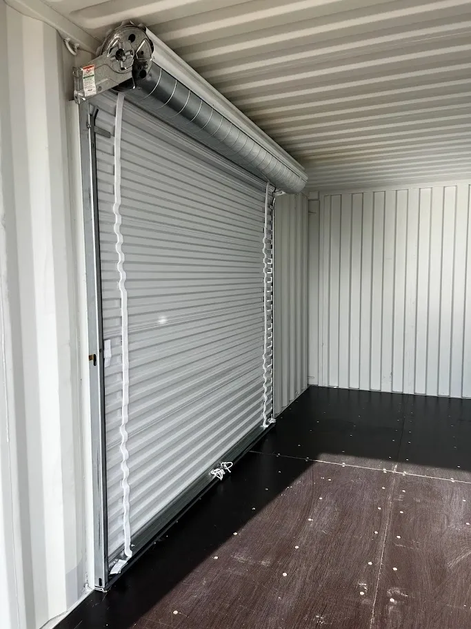 20-foot Shipping Container with Roll-Up Door - Image 5