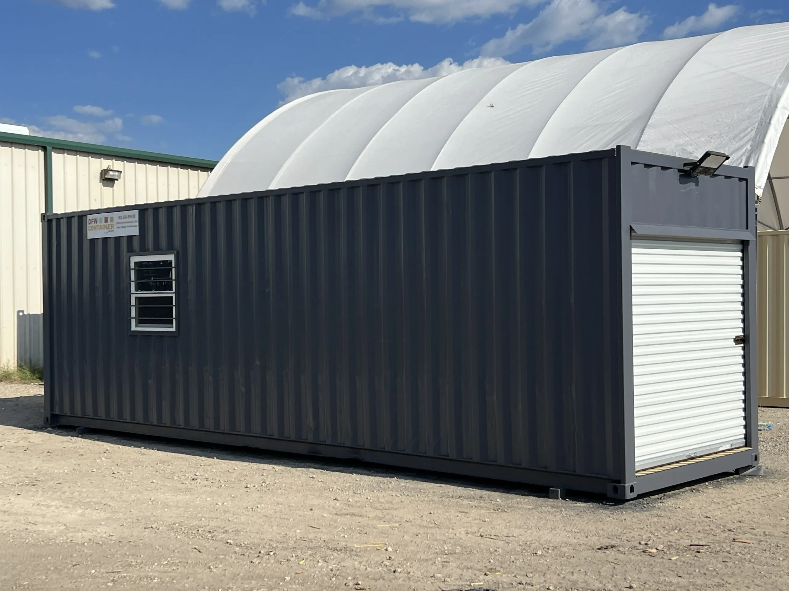 30-foot Ground Level Office