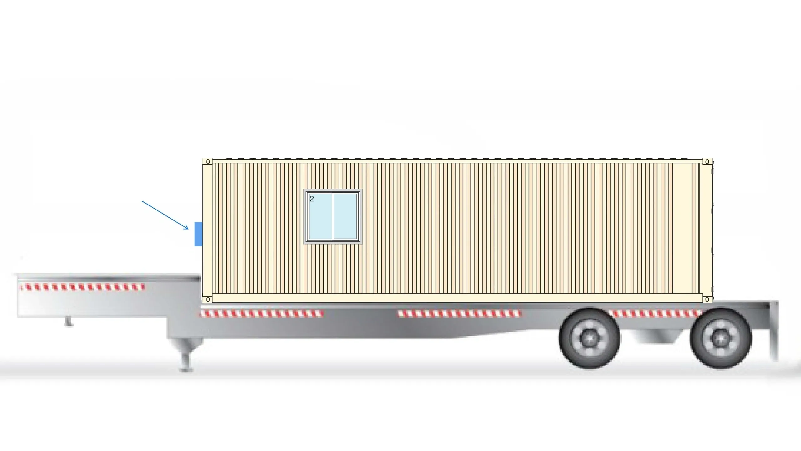 30-foot Ground Level Office - Image 2