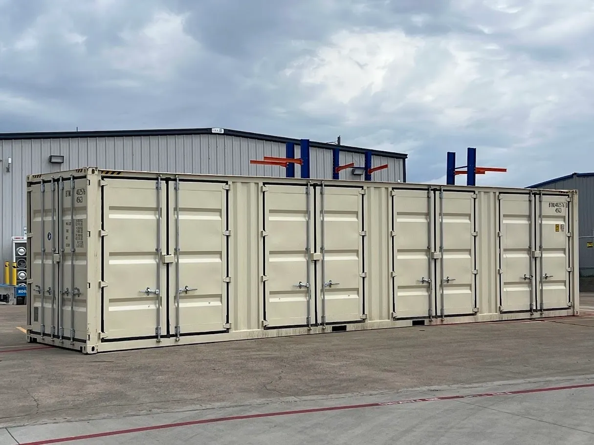 40-foot Open Side Shipping Container