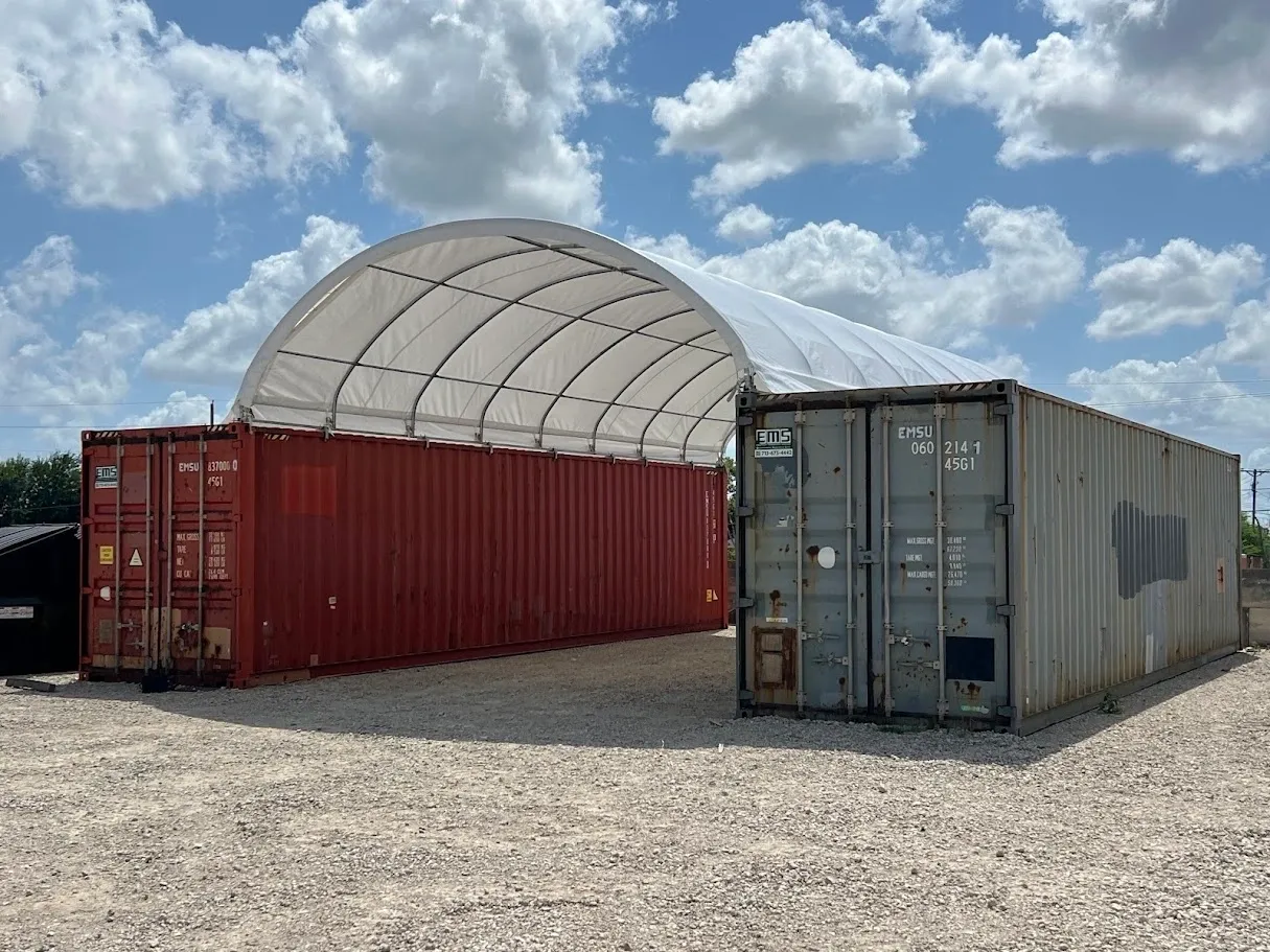 40x20 Shipping Container Canopy Structure - Image 7