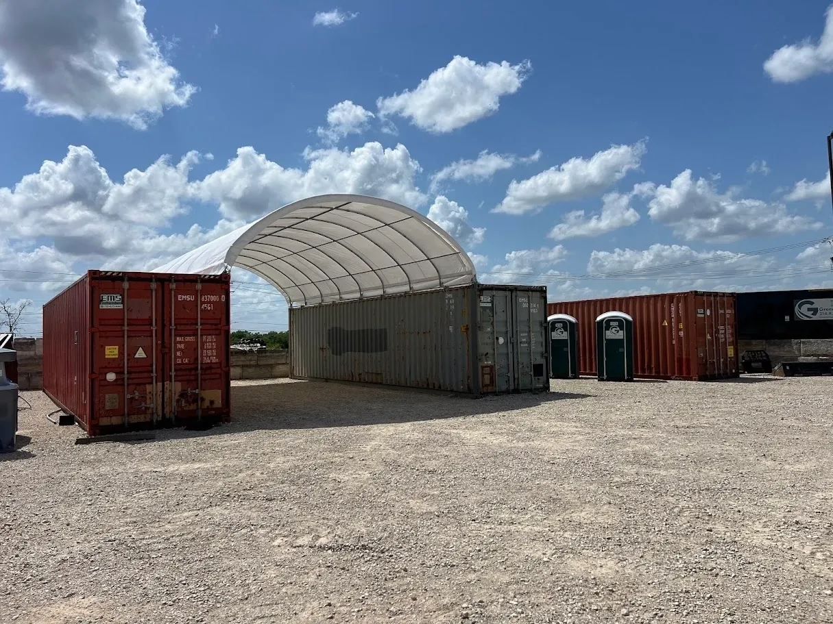 40x20 Shipping Container Canopy Structure - Image 8