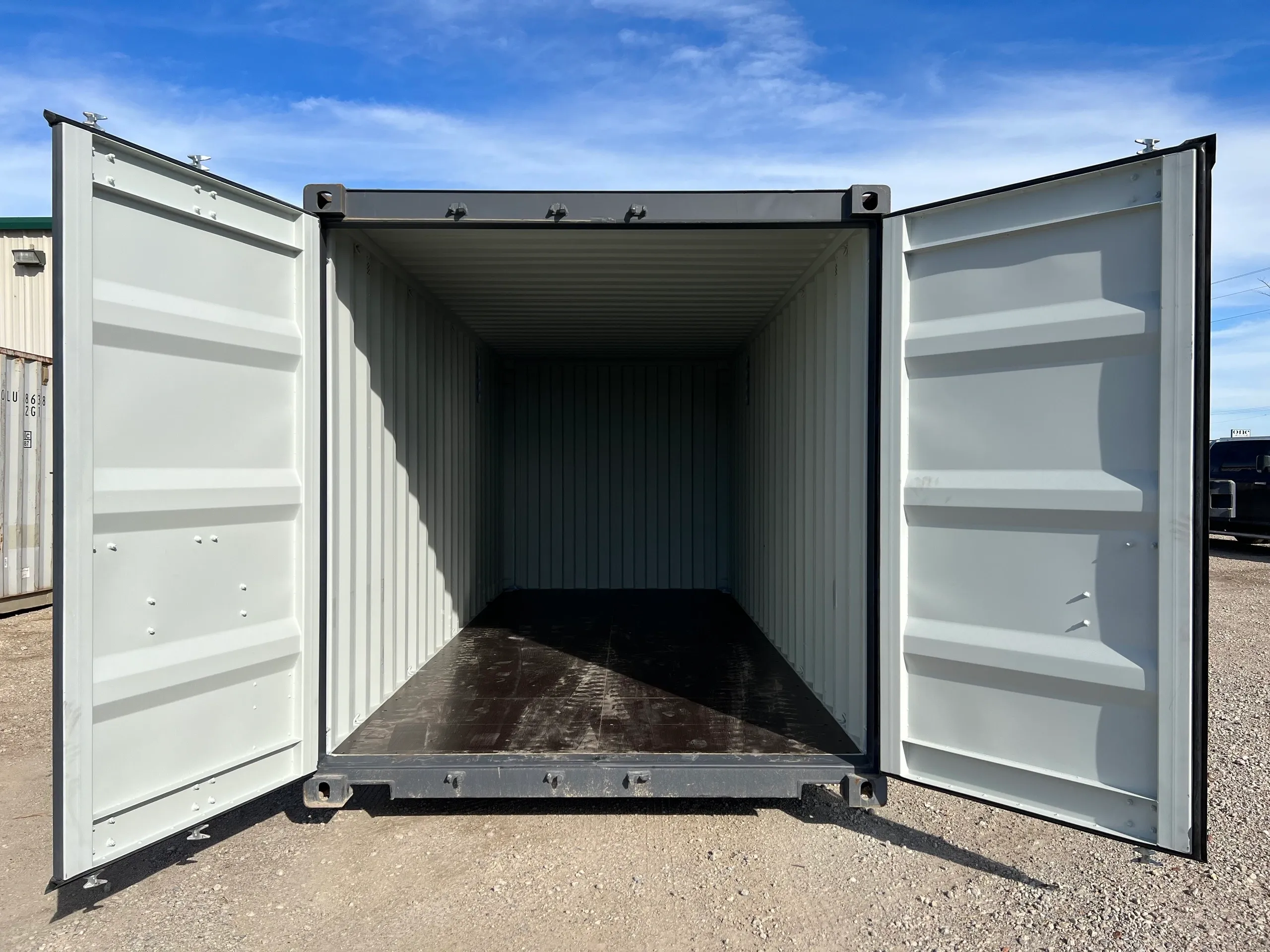 Grey 20-foot Shipping Container - Image 4