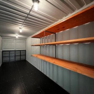 Shipping Container Shelving Bracket, 3 Levels, 24"