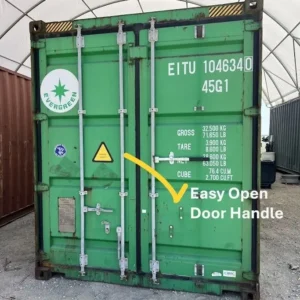 Easy‑Open Retrofittable Door Handle for Shipping Containers — Exclusive from Conex Pros