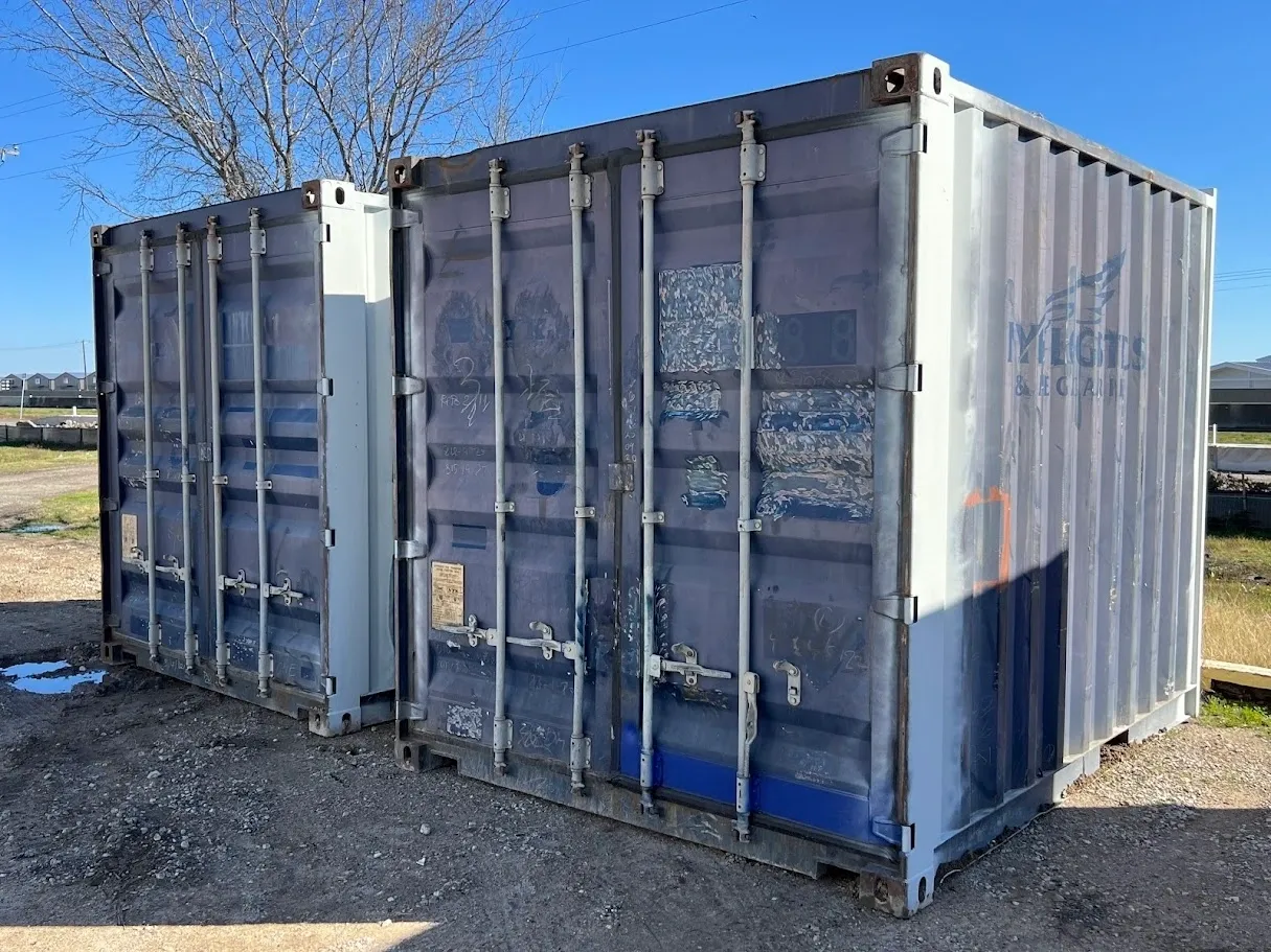 Used 10-foot Wind and Watertight Shipping Container