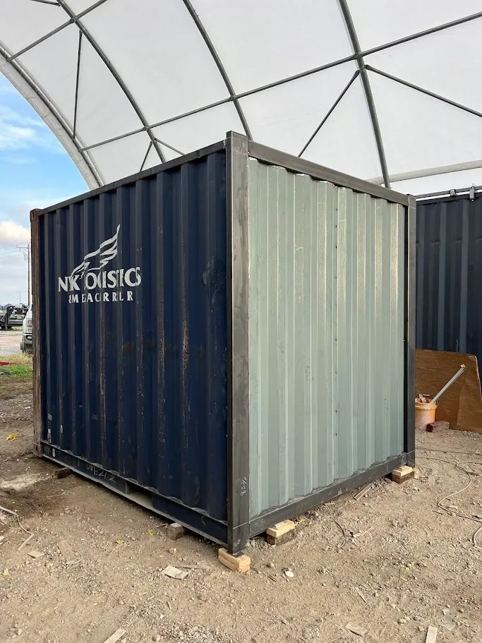 Used 10-foot Wind and Watertight Shipping Container - Image 2