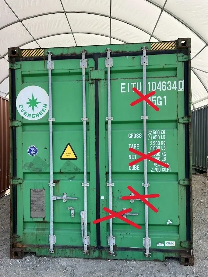 Used 45-foot Shipping Container W&WTCW - Image 2